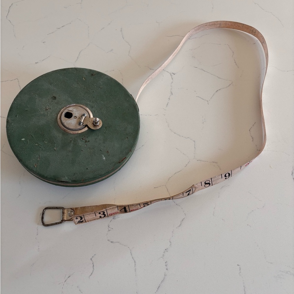 F & M MFG CORP MILITARY FREQUENCY 156’ TAPE MEASURE FOR ANTENNA made in Germany